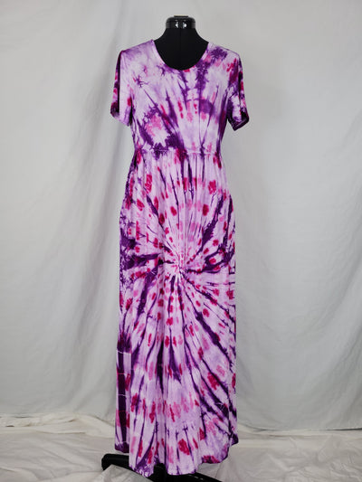 Maxi dress w/ pockets- (Double Dye)