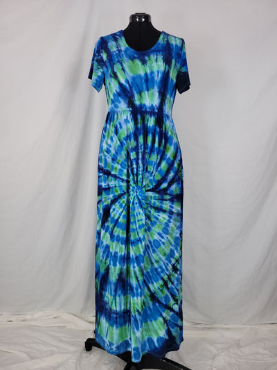 Maxi dress w/ pockets- (Double Dye)