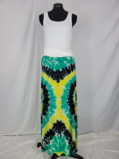 Double Spiral maxi Skirt  (Powerful Pink Collection)