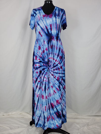 Maxi dress w/ pockets- (Double Dye)