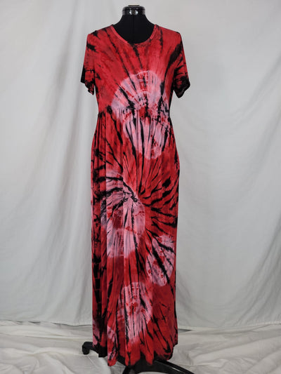 Maxi dress w/ pockets- (Double Dye)